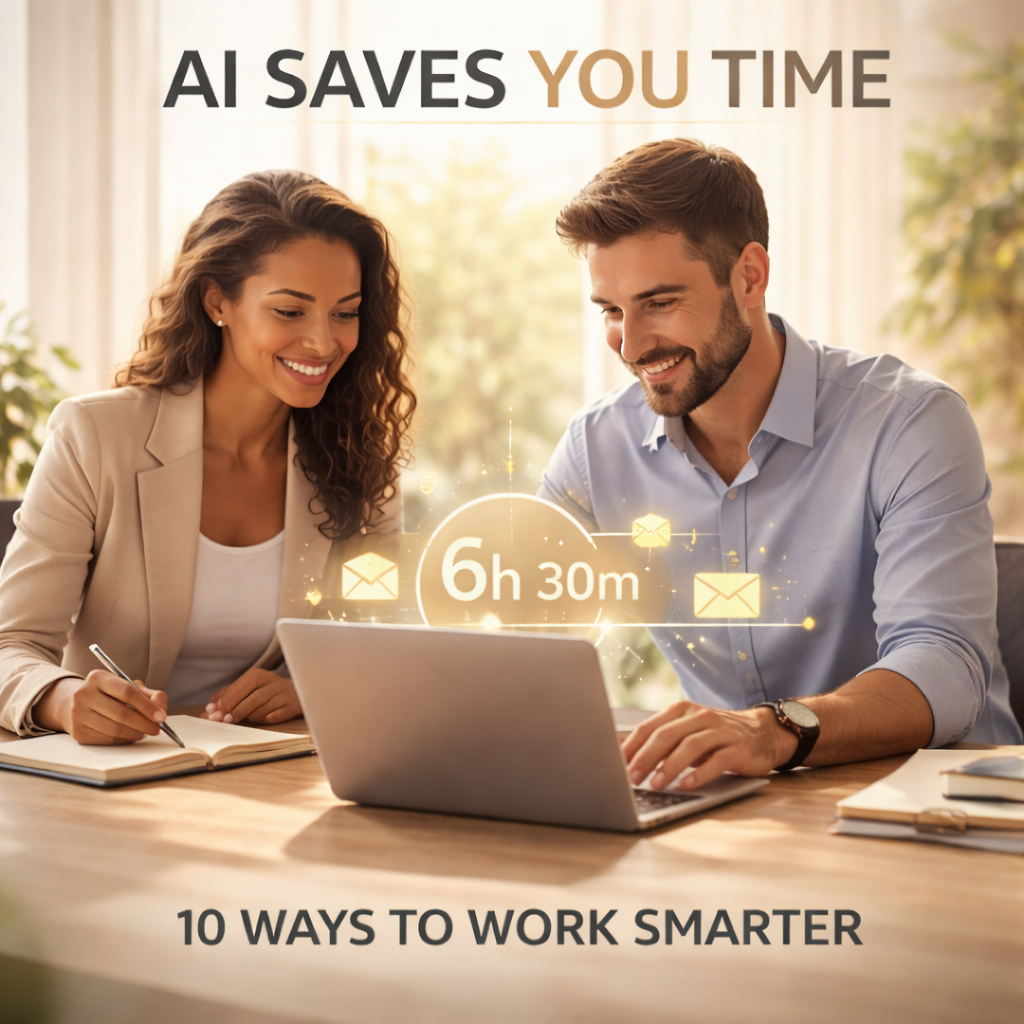 10 Ways AI Can Save You Hours Each Week in Your Online Business