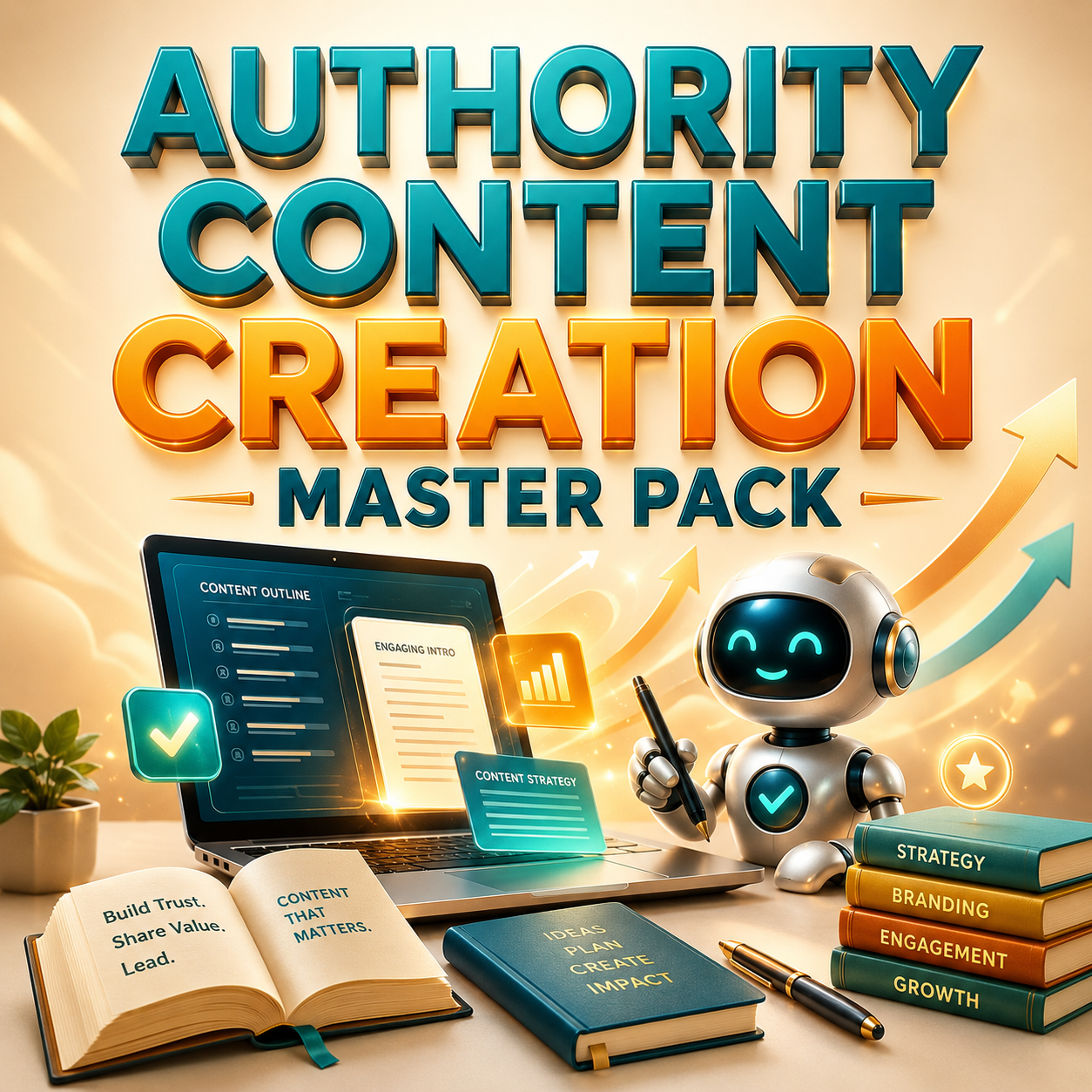 Authority Content Creation Master Pack – 4 GPTs