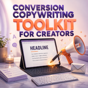 Conversion Copywriting Toolkit for Creators – 5 GPTs