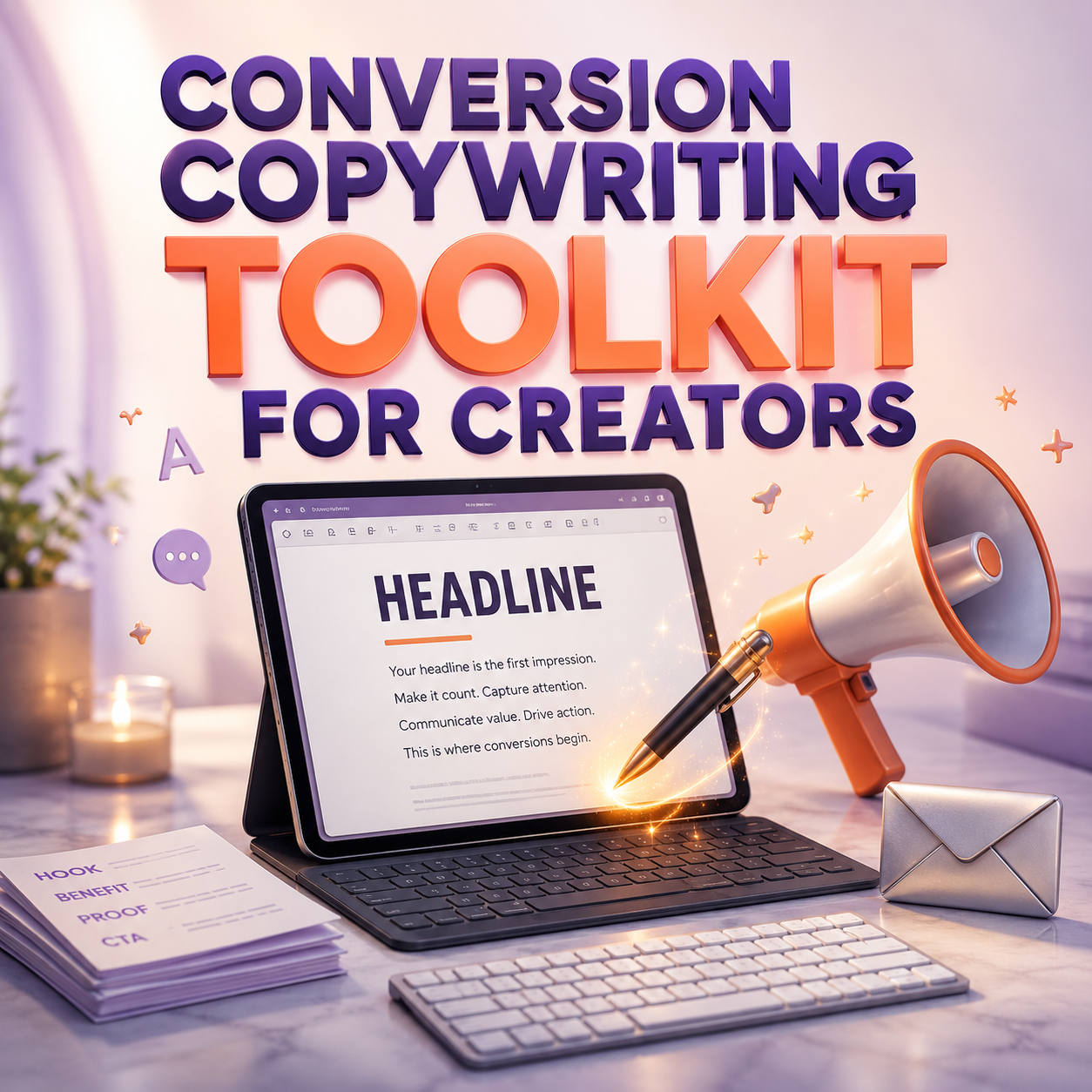 Conversion Copywriting Toolkit for Creators – 5 GPTs