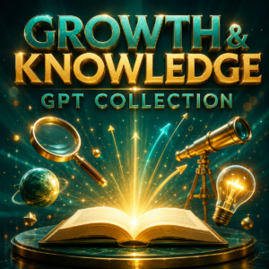 Growth & Knowledge Expansion GPT Collection - 3 GPTs