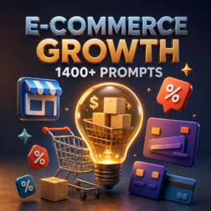 1400+ E-Commerce Growth Prompts