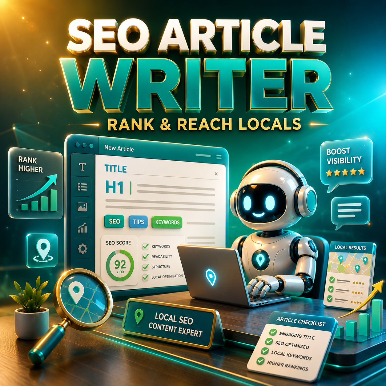SEO Article Writer GPT for Local Businesses