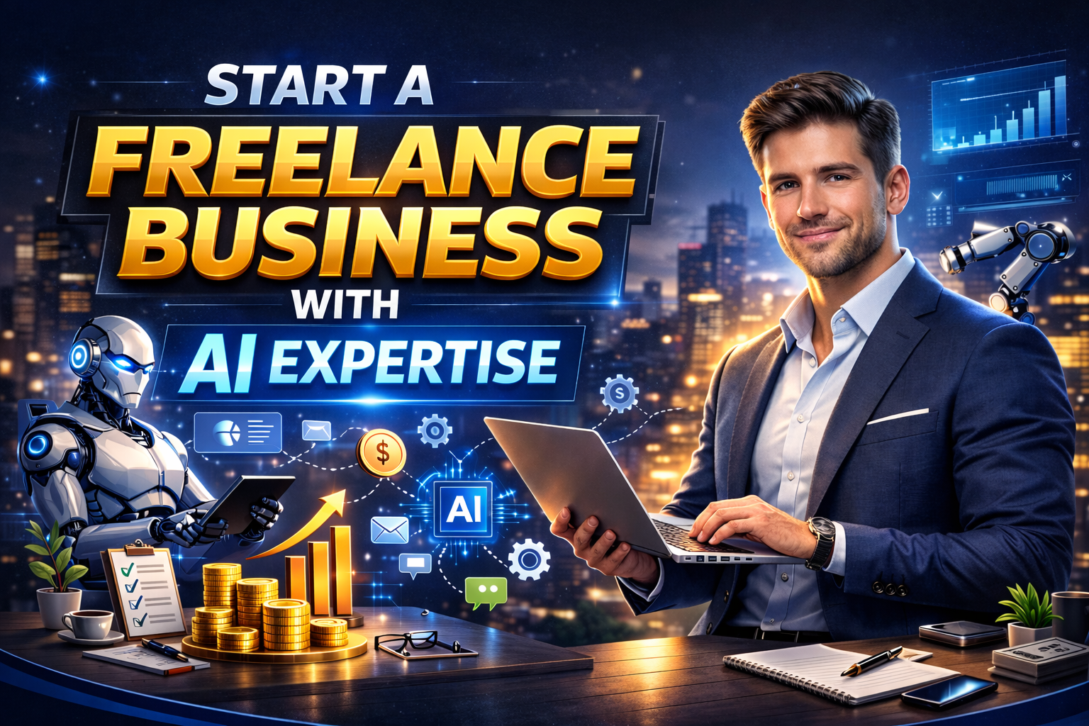 Start A Freelance Business with AI Expertise