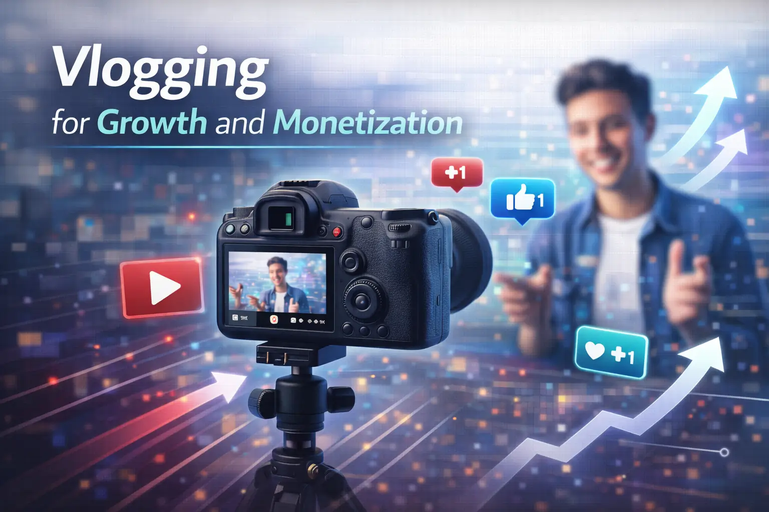 Vlogging for Growth and Monetization