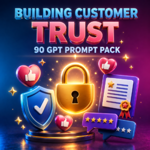 Building Customer Trust - 90 GPT Prompt Pack