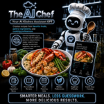 AI Chef Seafood Creation Website Image