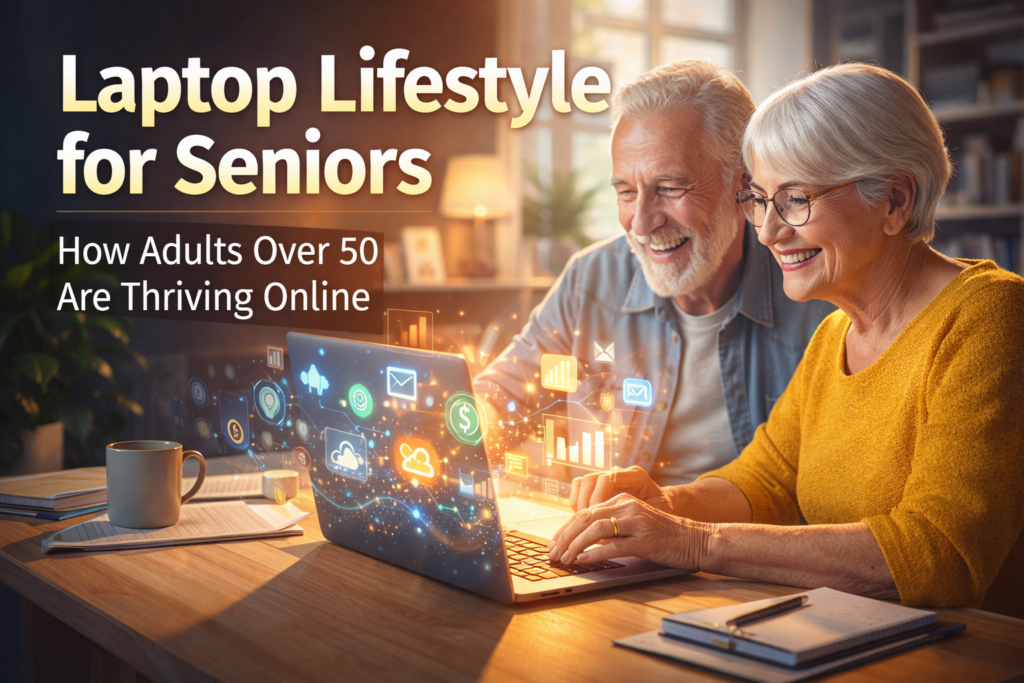 Laptop Lifestyle for Seniors- How Technology Is Opening New Opportunities After 50 Image